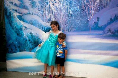 Frozen Summer Fun Live! PhotoPass Magic Shot backdrop Frozen Summer Fun Live! PhotoPass Magic Shot backdrop
