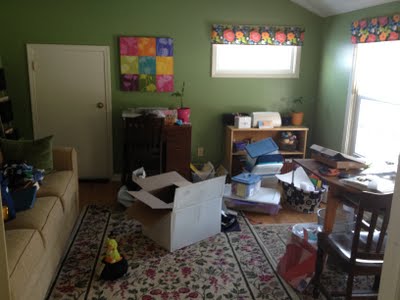 The Before Picture of a Guest Room