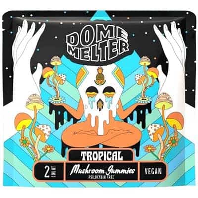 DomeMelter Magic Mushies Vegan Gummies 2pc - Tropical