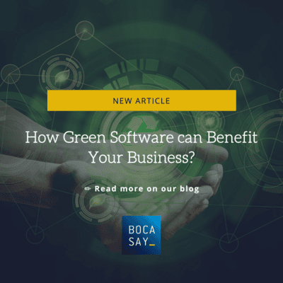 Be green in your IT development! ©Canva