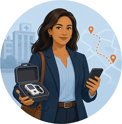 Daily Sales Intelligence Briefings for MedTech - field sales rep and territory managers
