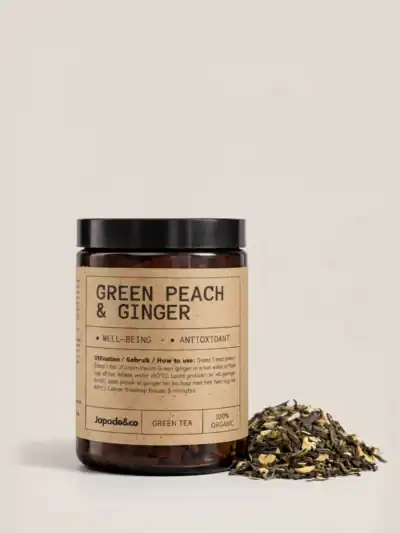 Thé vert – Green Peach& Ginger