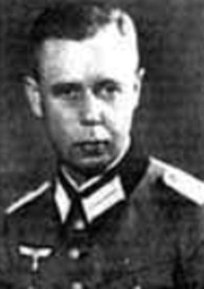 Fritz Fullriede – Duitse generaal en bevelhebber Kolberg Foto van Fritz Fullriede, Duitse generaal in de Tweede Wereldoorlog en laatste bevelhebber van de Festung Kolberg in 1945.