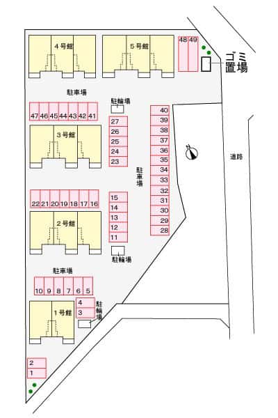 駐車場配置図