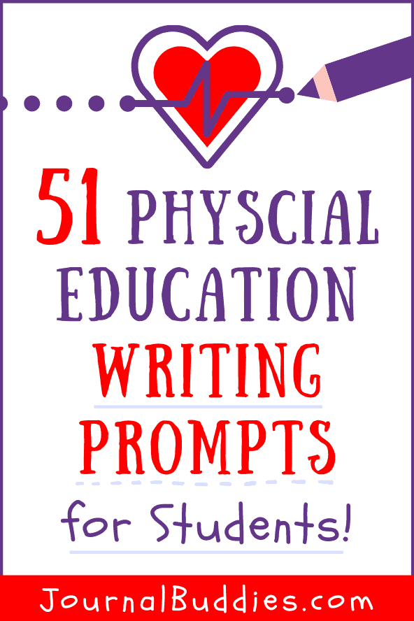 physical education writing prompts high school