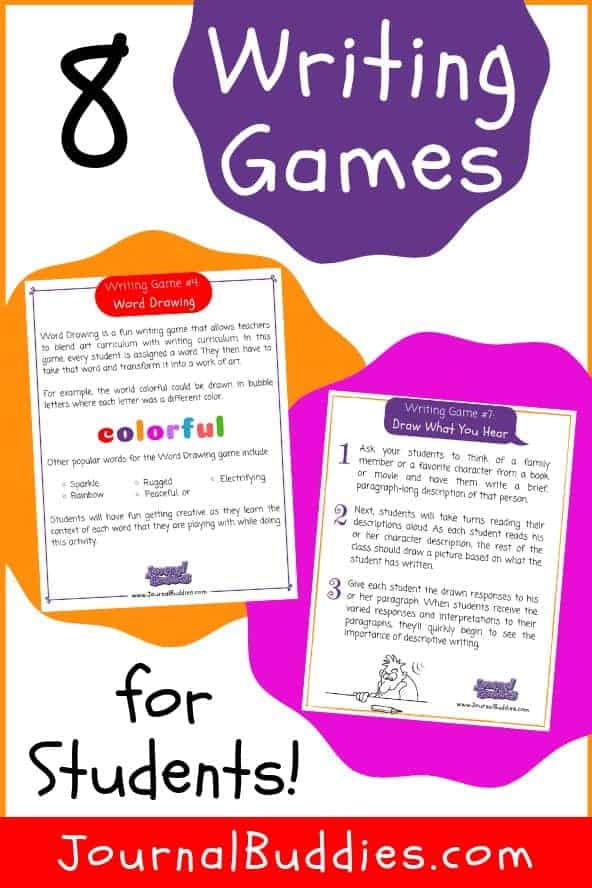 fun creative writing games for high school