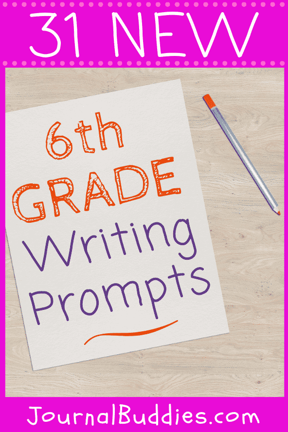 31 Great 6th Grade Journal Prompts & Writing Ideas »