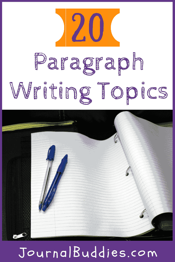 paragraph writing topics