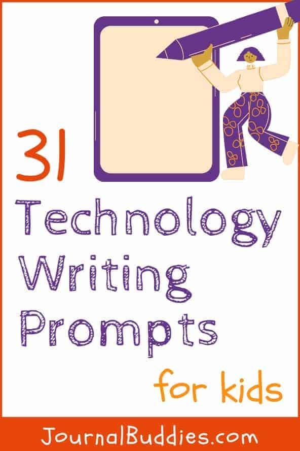 technology writing prompts for high school