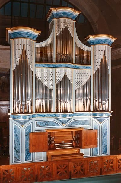 Órgano Grenzing del Conservatorio Superior de Lyon, Francia - Grabación del Integral de Bach por Cristina García Banegas