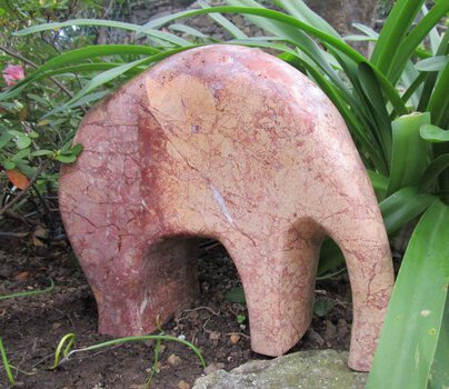 Eléphant rose