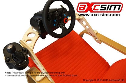 AXC SIM Steering Wheel Mount V2 - For Logitech and Thrustmaster Wheels - Image 5