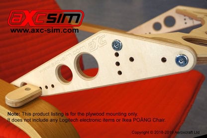 AXC SIM Steering Wheel Mount V2 - For Logitech and Thrustmaster Wheels - Image 4