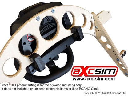 AXC SIM Steering Wheel Mount V2 - For Logitech and Thrustmaster Wheels - Image 3