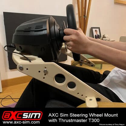 AXC SIM Steering Wheel Mount V2 - For Logitech and Thrustmaster Wheels - Image 7