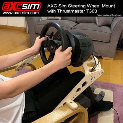 AXC SIM Steering Wheel Mount V2 - For Logitech and Thrustmaster Wheels - Image 8