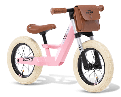 berg biky retro pink, biky pink , pink balance bike, toddlers bike