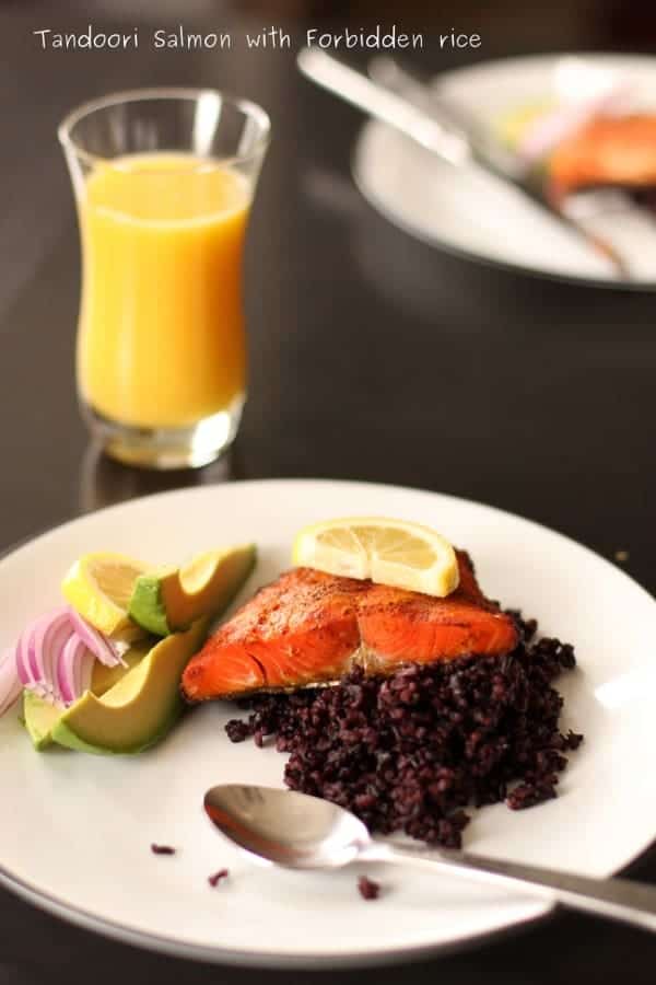 Tandoori spiced Salmon