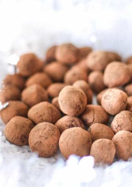 Chocolate truffles