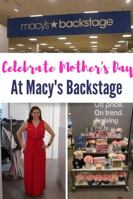 Mother's Day gifts and clothes from Macy's Backstage