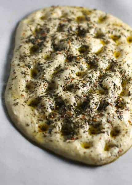 Focaccia dough