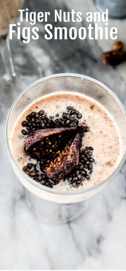 Tiger Nuts and Figs Smoothie