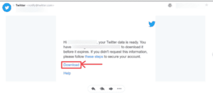 Download Twitter Data Archive 