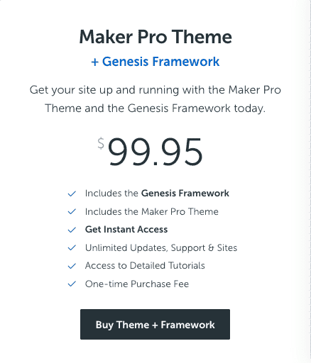 maker pro theme wordpress