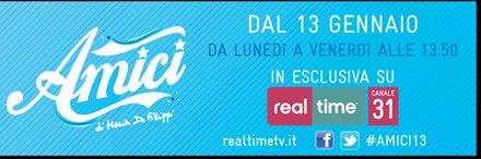 Real Time lancia Amici "Social TV Reloaded", dal 13 gennaio dal lunedì al venerdì alle 18:10 | Digitale terrestre: Dtti.it
