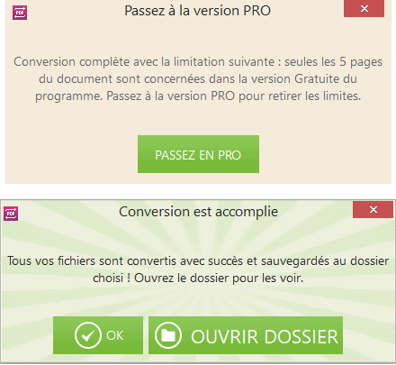 Icecream PDF Converter - fin conversion