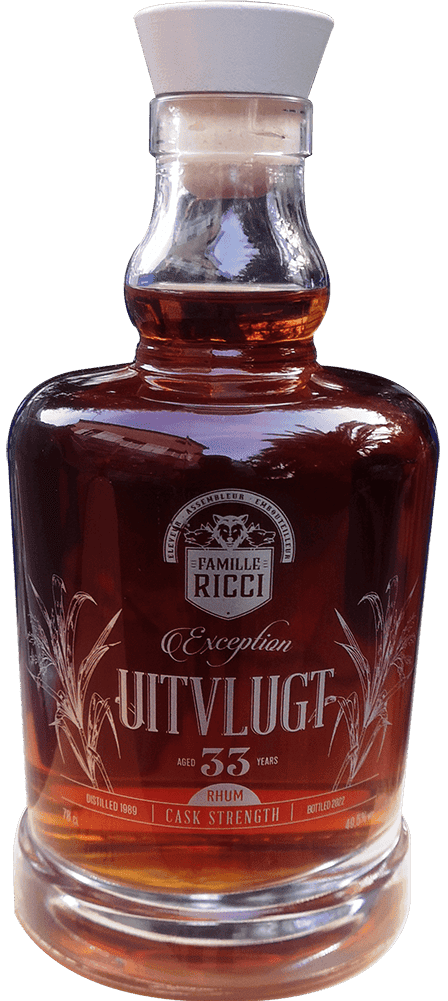 Rhum Famille RICCI UITVLUGT 33 ans 49,5°