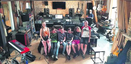 Märkischer Bote Senftenberger „Starkstromkids“ im Profi-Studio