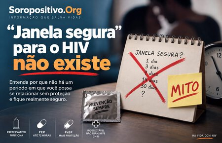 Janela segura para o HIV não existe | Soropositivo.org