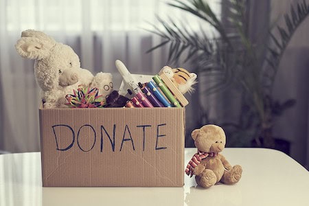 Organize a Teen's Bedroom: Donate Used Items