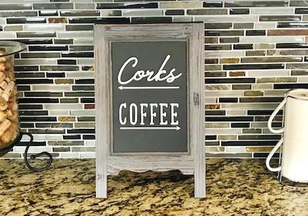 Coffee Station Sign