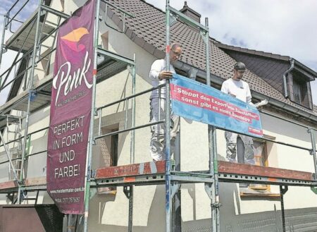 Märkischer Bote Knappes Baumaterial