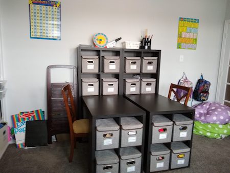 Organize Home Office Supplies: Cubby Desks