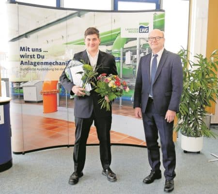 Märkischer Bote WAL-Betrieb begrüßt frisch gebackene Anlagenmechaniker