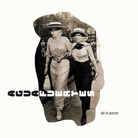 Aguafuerte de la peste