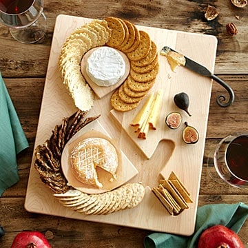 Cheese & Crackers Serving Board - Unusual gifts for Father's Day
