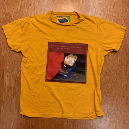 I don't want anyone to go through what anyone has gone through - t-shirt