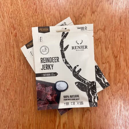 Renjer Reindeer Jerky Sea Salt