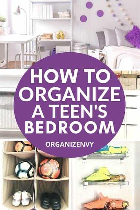 Organize a Teen's Bedroom