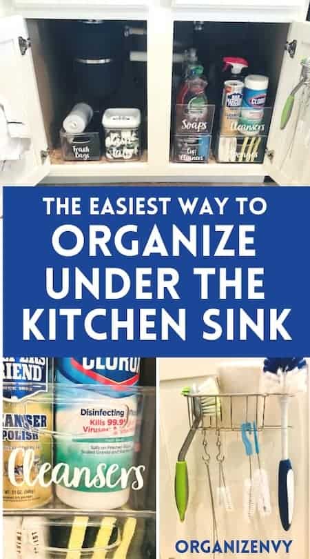 Organizing Under the Kitchen Sink: A Step-by-Step Guide