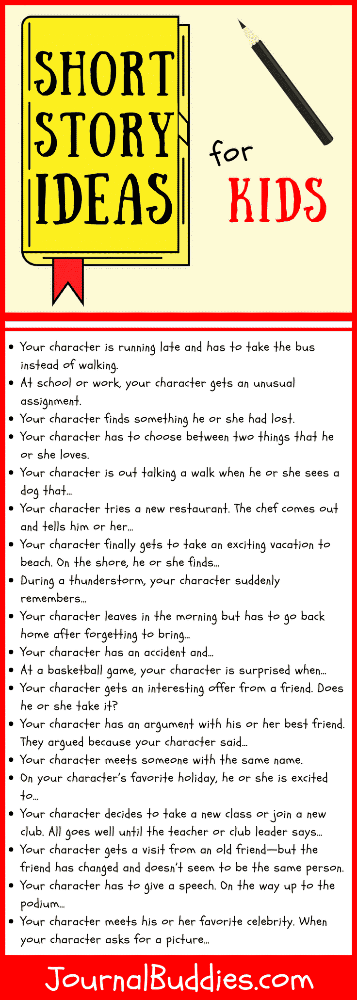 Short Story Writing Ideas For Students