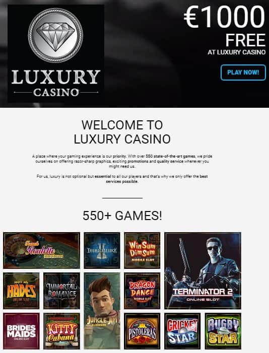 Luxury Casino Review