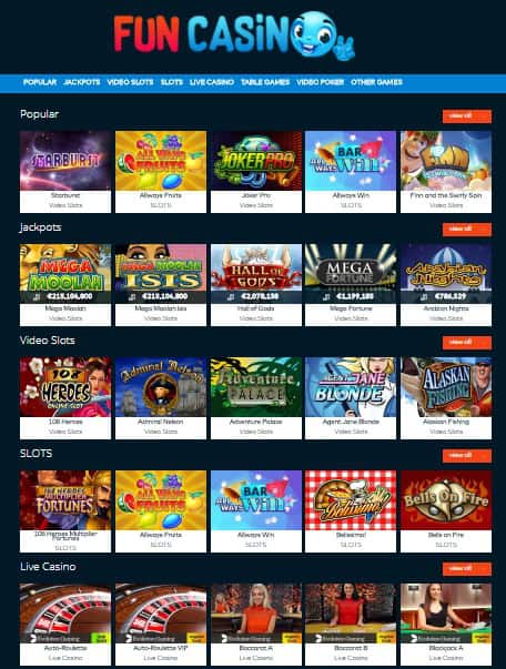 FUN Casino Online & Mobile