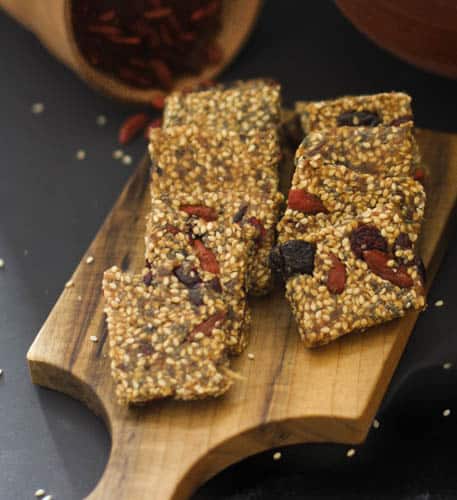 Date and Sesame Bars