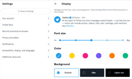 How to Change Theme Color on Twitter Profile - Qwitter