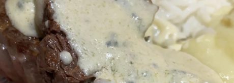 filé mignon ao molho gorgonzola